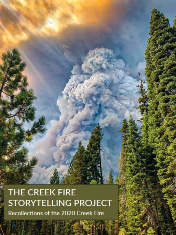 recollections of the 2020 creek fire book front cover